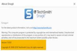Snagit 13.0